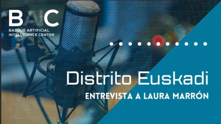 "El camino implica la colaboración" Laura Marron en Distrito Euskadi de EITB - Radio Euskadi